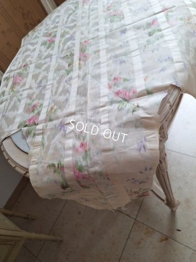 画像12: アンティークぼかしのローズ柄生地