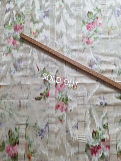 画像4: アンティークぼかしのローズ柄生地