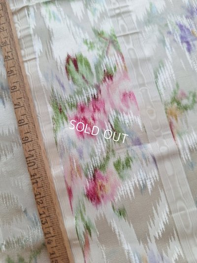 画像6: アンティークぼかしのローズ柄生地