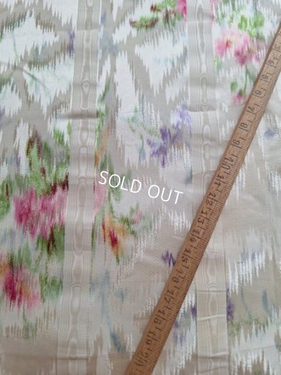 画像7: アンティークぼかしのローズ柄生地