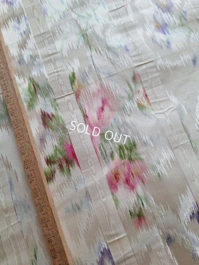 画像8: アンティークぼかしのローズ柄生地