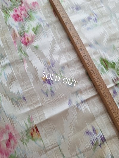 画像9: アンティークぼかしのローズ柄生地