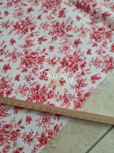 画像4: アンティークローズ柄ファブリック
