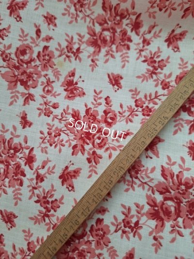 画像7: アンティークローズ柄ファブリック