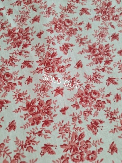 画像9: アンティークローズ柄ファブリック