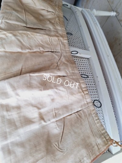 画像13: アンティークレースパターン花柄カーテンA