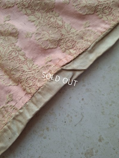 画像14: アンティークレースパターン花柄カーテンA