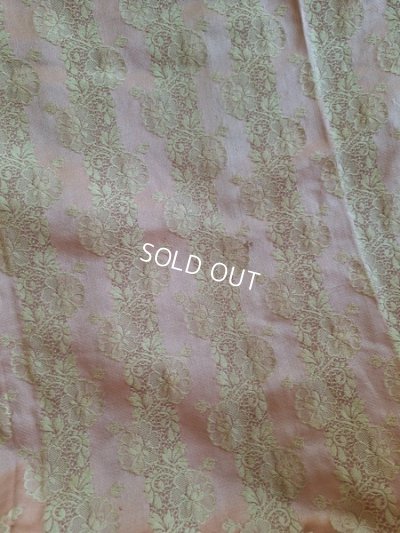 画像7: アンティークレースパターン花柄カーテンA