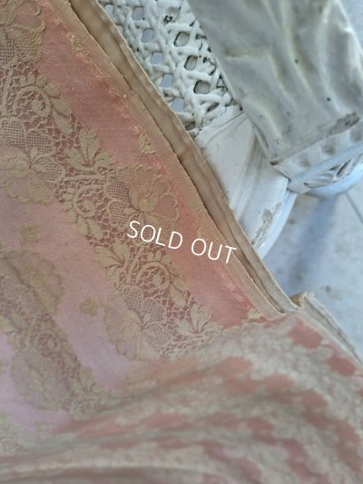 画像18: アンティークレースパターン花柄カーテンA