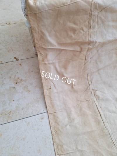 画像26: アンティークレースパターン花柄カーテンA