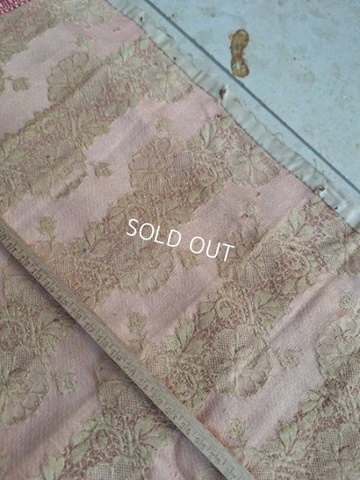 画像15: アンティークレースパターン花柄ペアカーテンB