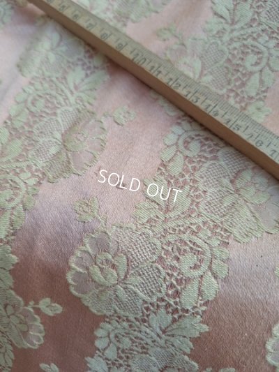 画像11: アンティークレースパターン花柄カーテンC