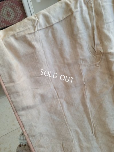 画像20: アンティークレースパターン花柄カーテンC