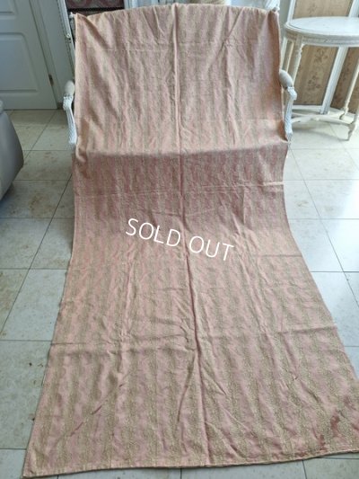 画像4: アンティークレースパターン花柄生地D