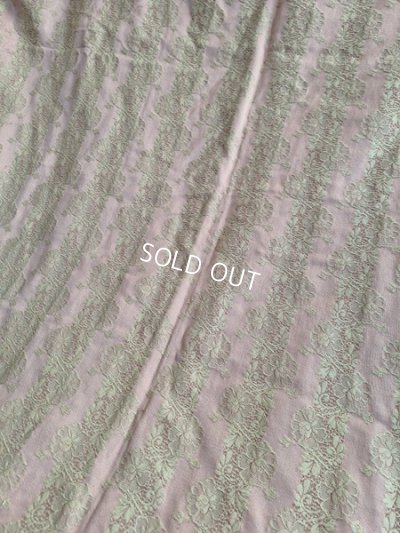 画像7: アンティークレースパターン花柄生地D