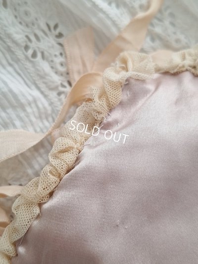 画像15: アンティークレース装飾ポーチ