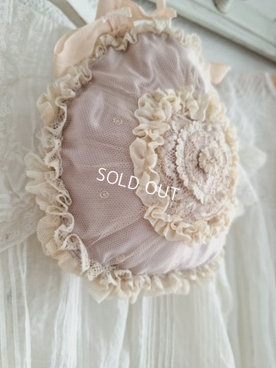 画像6: アンティークレース装飾ポーチ