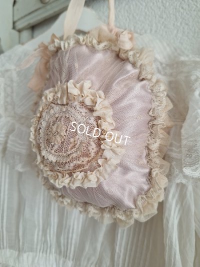 画像7: アンティークレース装飾ポーチ