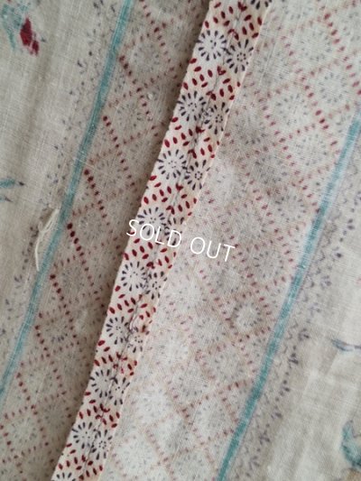 画像5: アンティーク花柄カーテン