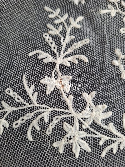 画像17: アンティークレースベール