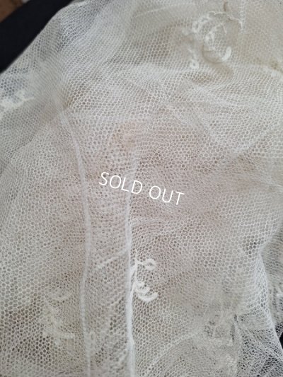 画像7: アンティークレースベール