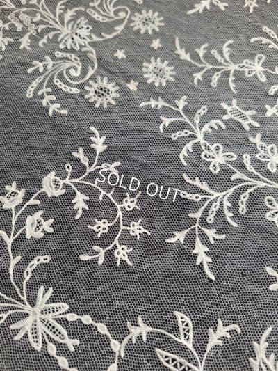 画像12: アンティークレースベール