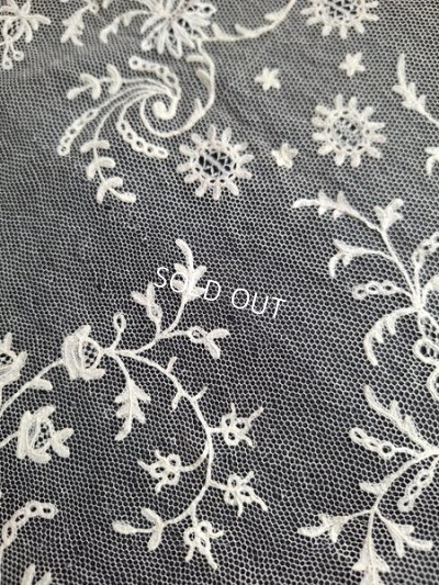 画像10: アンティークレースベール