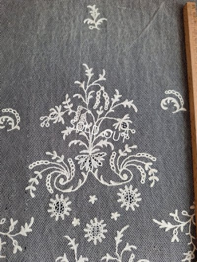 画像13: アンティークレースベール