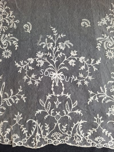 画像3: アンティークレースベール