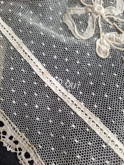 画像10: アンティークレースカーテン