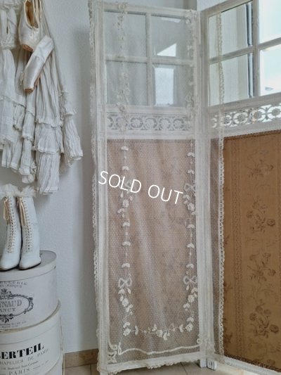 画像3: アンティークレースカーテン