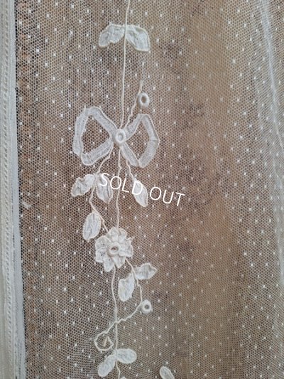 画像8: アンティークレースカーテン