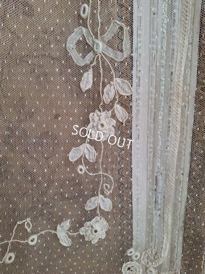 画像7: アンティークレースカーテン