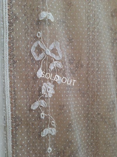 画像6: アンティークレースカーテン