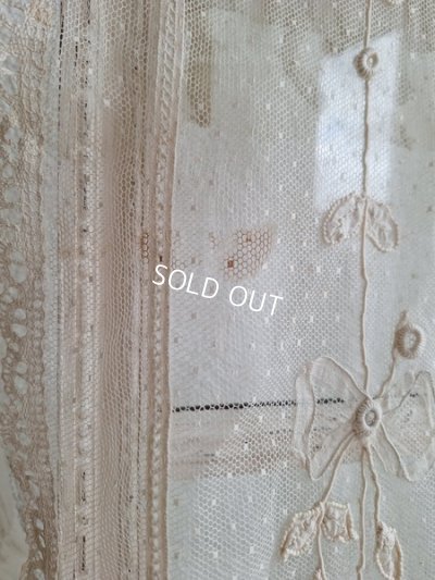 画像14: アンティークレースカーテン