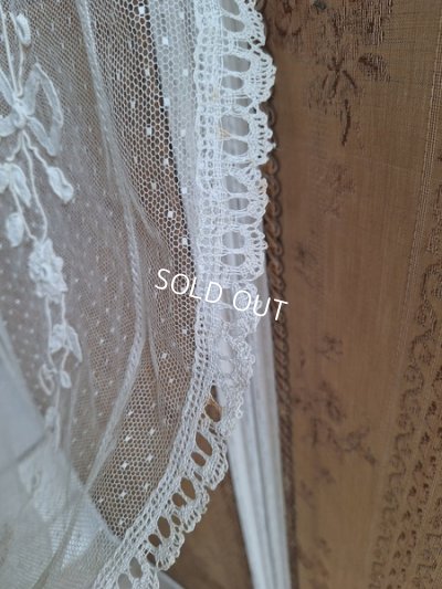 画像13: アンティークレースカーテン