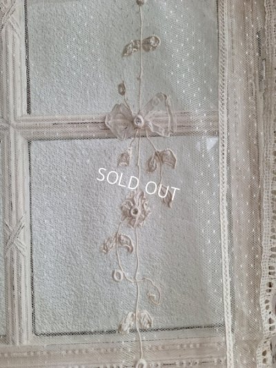 画像12: アンティークレースカーテン