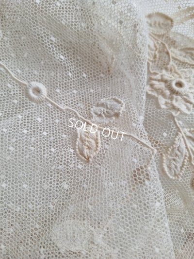 画像11: アンティークレースカーテン