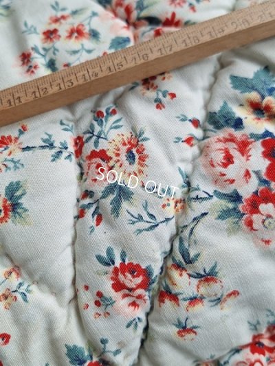 画像9: 小さな花柄フレンチキルト