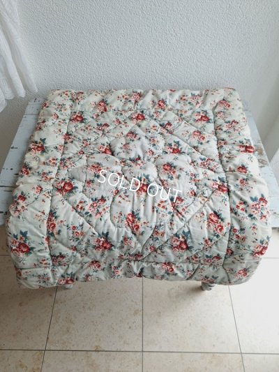 画像2: 小さな花柄フレンチキルト