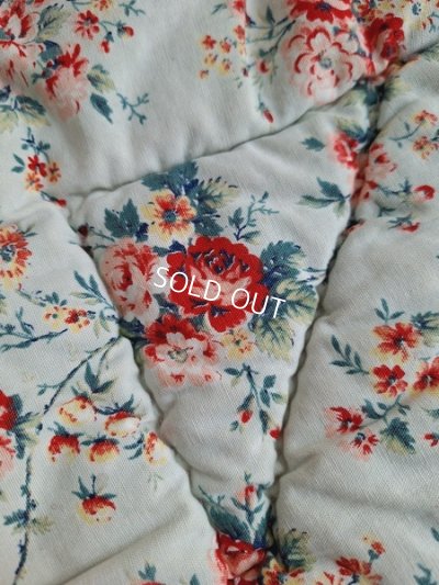 画像10: 小さな花柄フレンチキルト