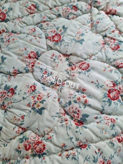画像18: 小さな花柄フレンチキルト