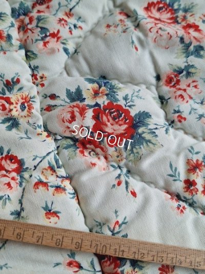 画像4: 小さな花柄フレンチキルト