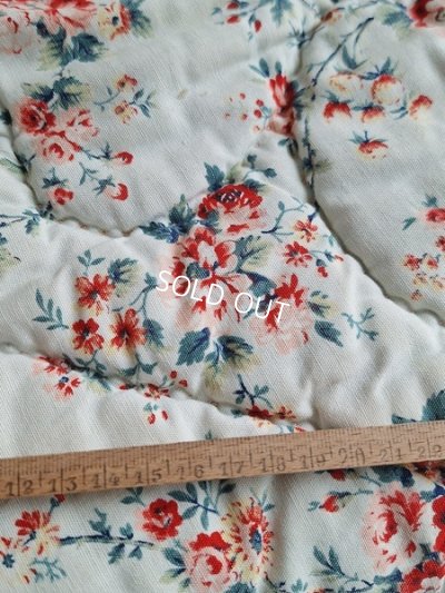 画像5: 小さな花柄フレンチキルト