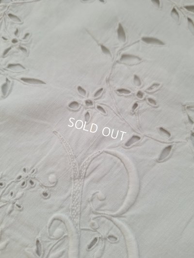 画像14: モノグラムリネンクッションカバー