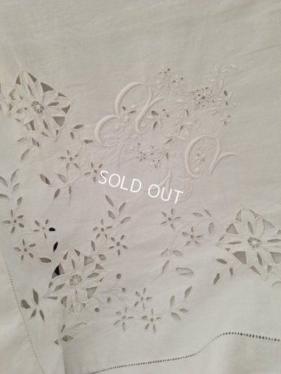 画像13: モノグラムリネンクッションカバー