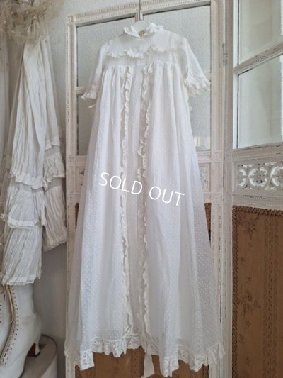 画像2: トッド柄ベビードレス＆ボネ