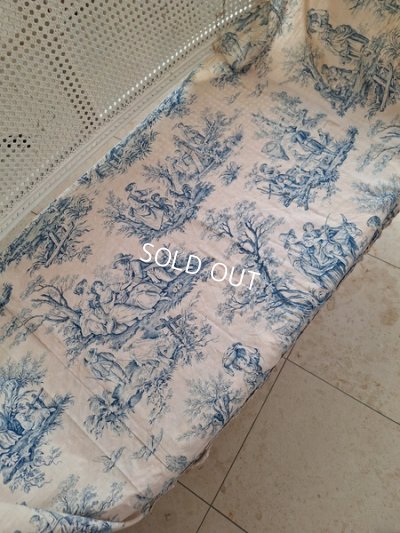 画像10: トワルドジュイ柄端切れカーテン