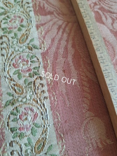 画像7: フレンチ花柄アンティークカーテン