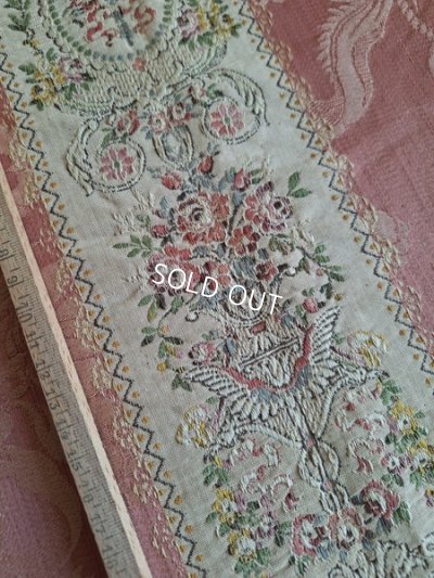 画像4: フレンチ花柄アンティークカーテン